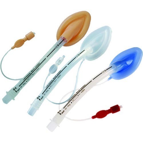 Reusable Medical grade different types silicone laryngeal mask 3