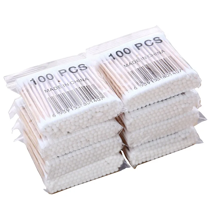 wooden cotton buds