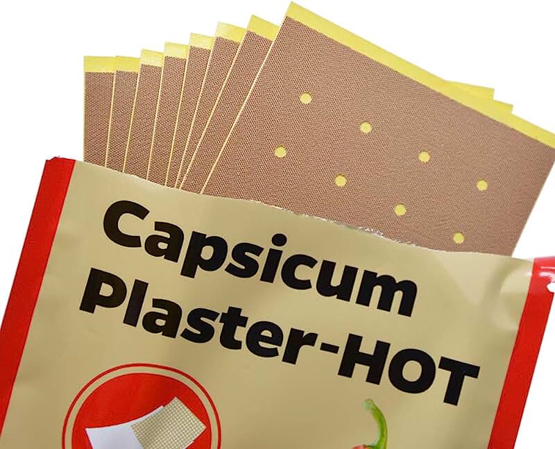 Medical Neck and Shoulder Pain Relief Plaster Hot Pain Patch Capsicum Plaster 7