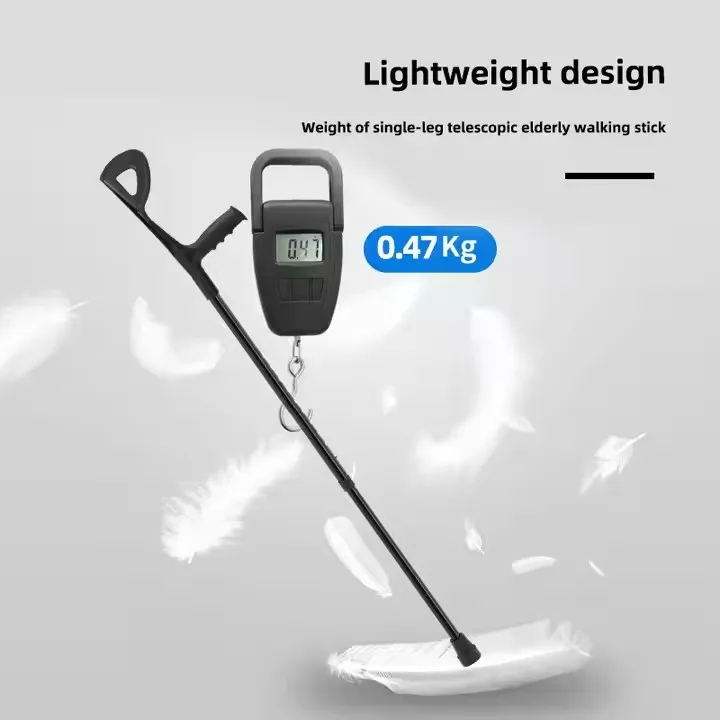 Adjustable Aluminum Crutches for Elderly Disabled Adults Lightweight Durable Mobility Aid with Ergonomic Handles Non-Slip Tips 12
